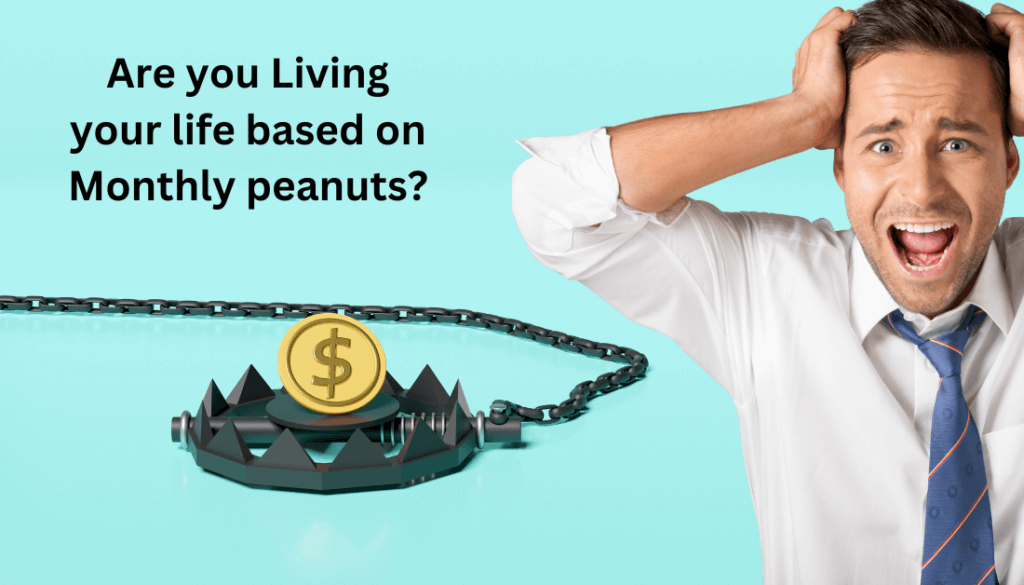 Monkey Peanut Story: Are you Living your life based on Monthly peanuts? 