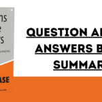 Question Are The Answers Book Summary